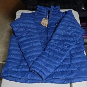 Patagonia Women's Vibrant Blue Puffer Jacket